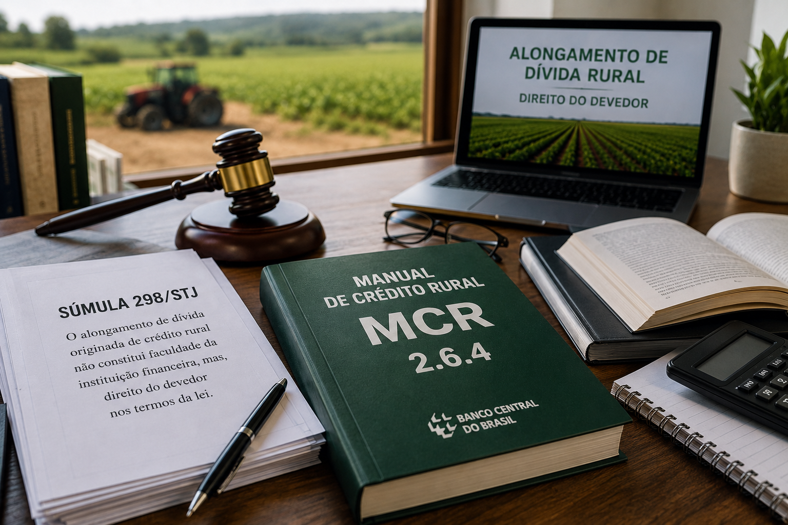 Súmula 298/STJ: alcance supralegal e aplicação ao alongamento de dívida rural no Manual de Crédito Rural 