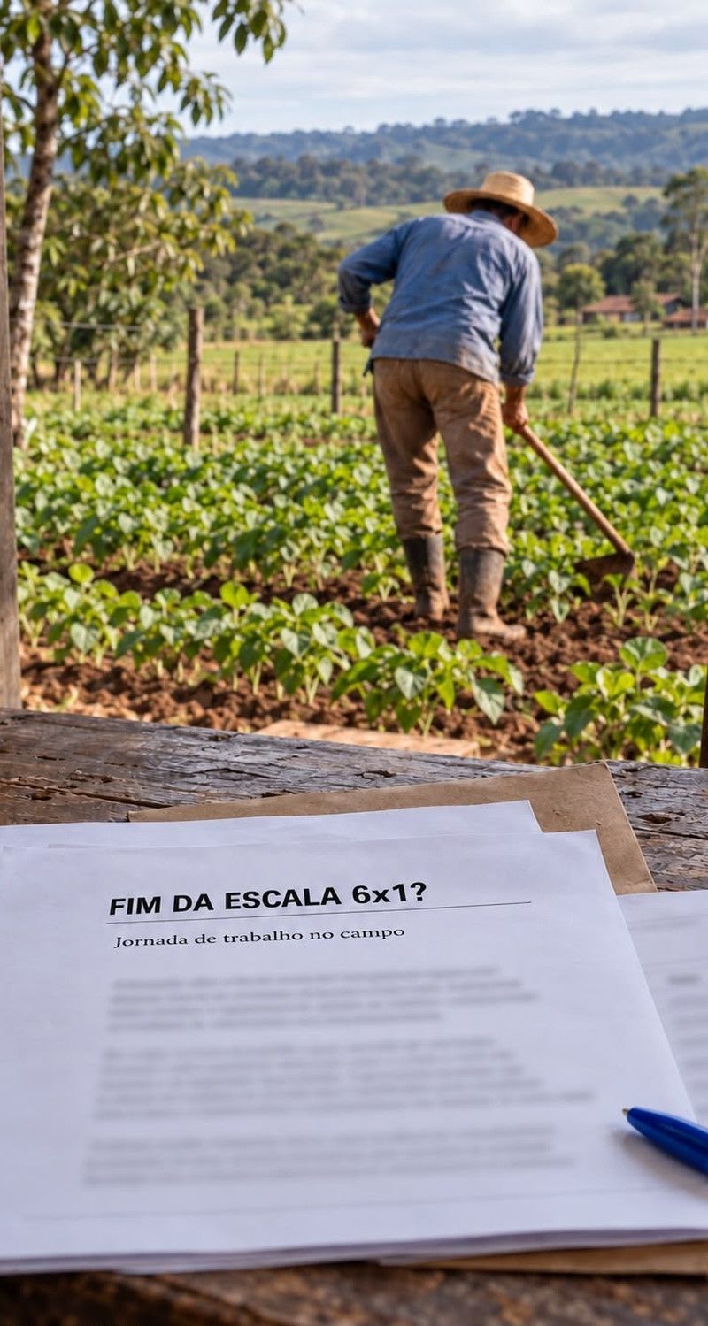 O fim da escala 6x1 chega ao campo com mais perguntas do que respostas