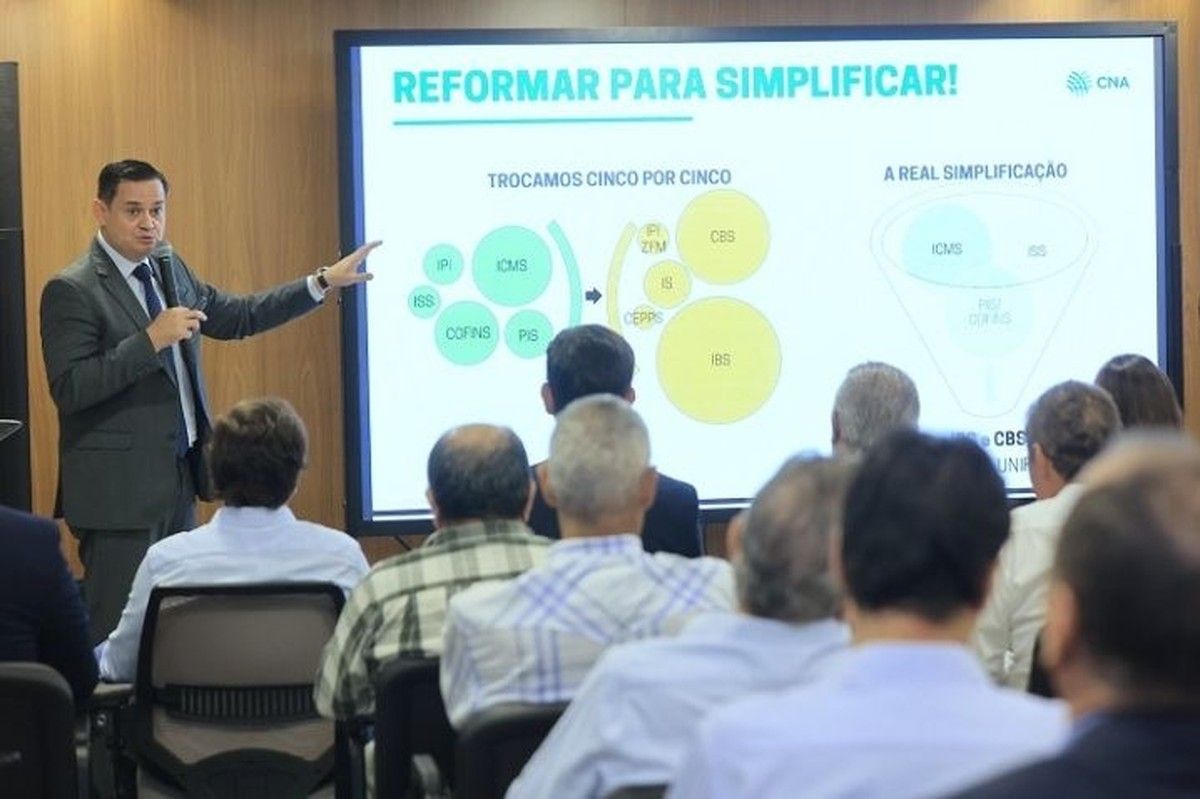 CNA lidera debate sobre desafios da reforma tributária no agro em Goiás