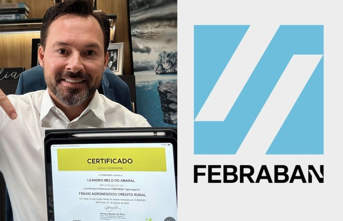 Advogado Leandro Amaral conquista certificação FEBRABAN em Crédito Rural