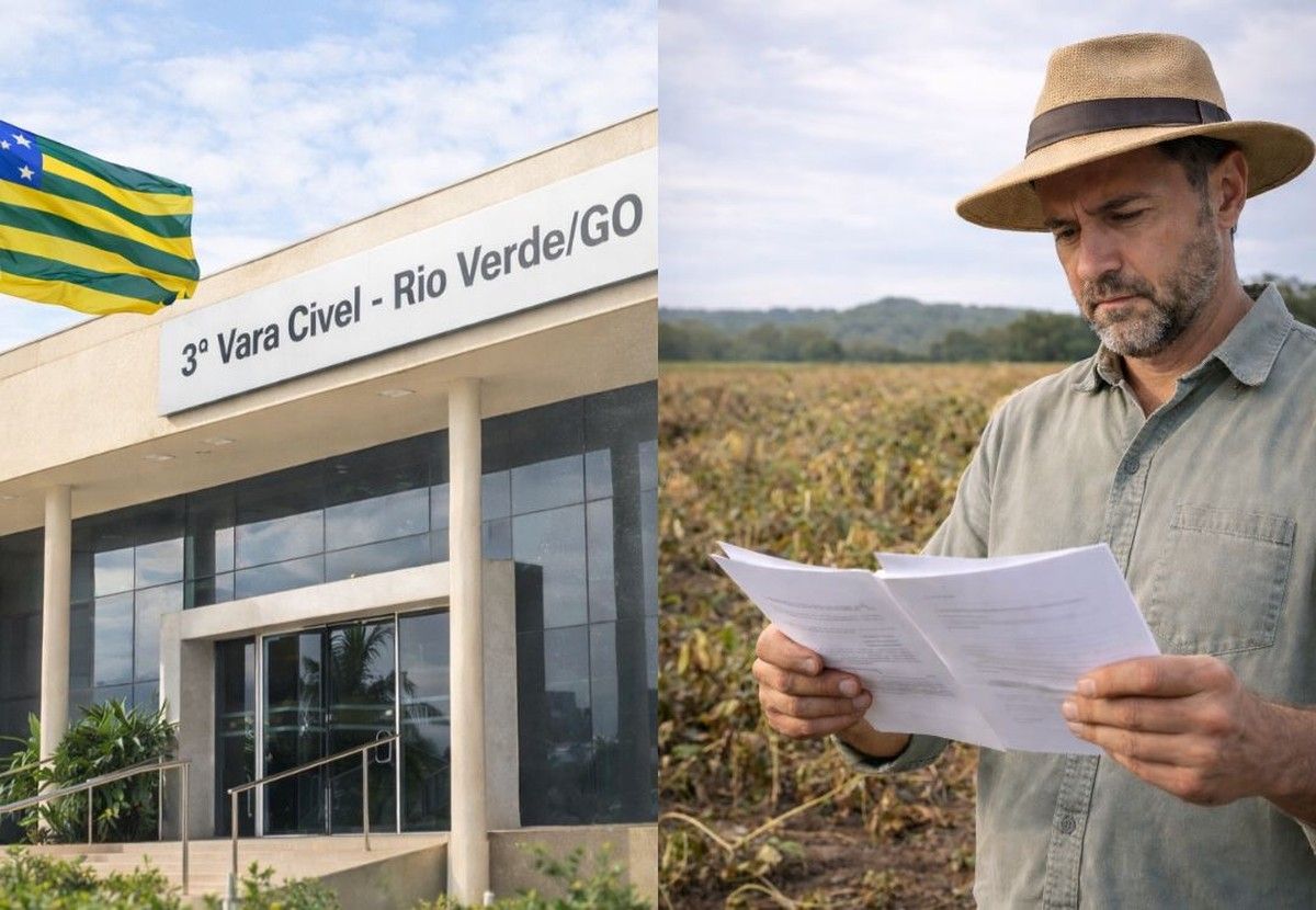 Justiça de GO suspende cobrança de crédito rural e impede negativação de produtor por frustração de safra