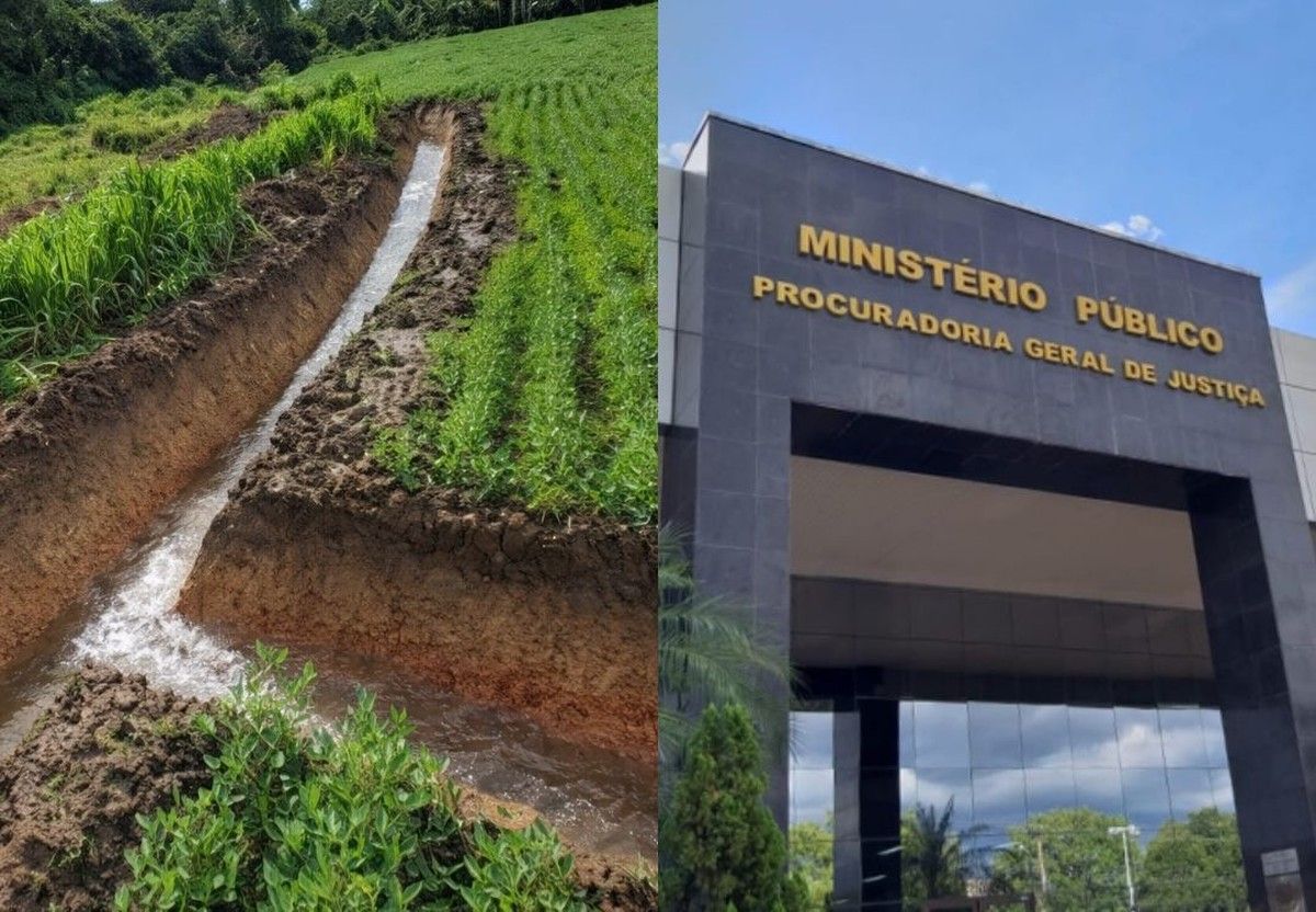 MPMT ajuíza ação de R$ 107 milhões contra produtora rural por construção ilegal de drenagem