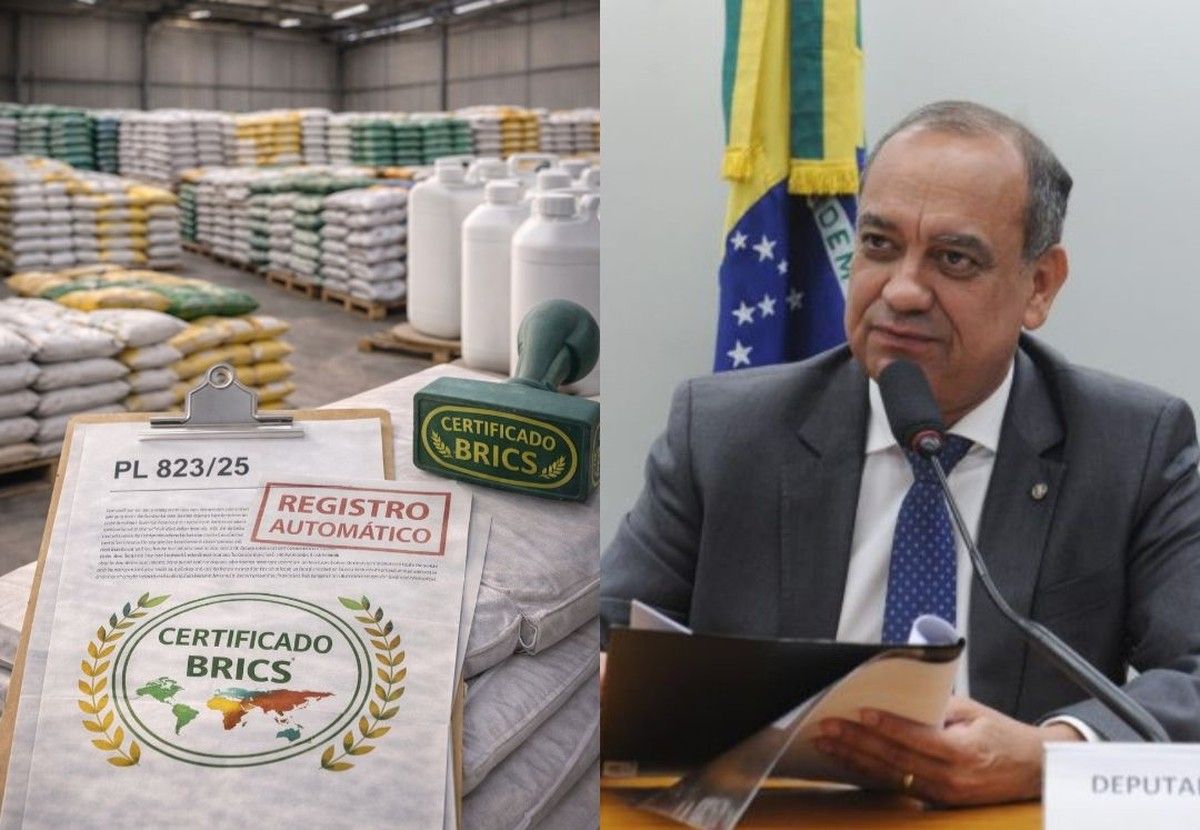 PL 823/25 prevê registro automático para fertilizantes certificados pelos BRICS