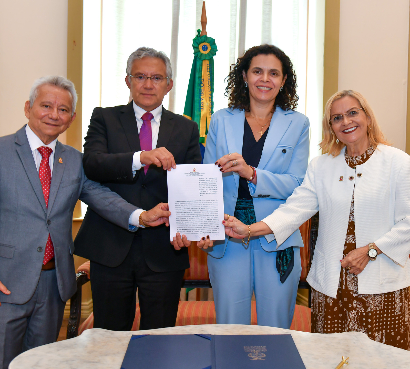 TRF1 e TJPA firmam acordo para atuação conjunta em conflitos fundiários na Amazônia Legal com foco em reintegrações de posse