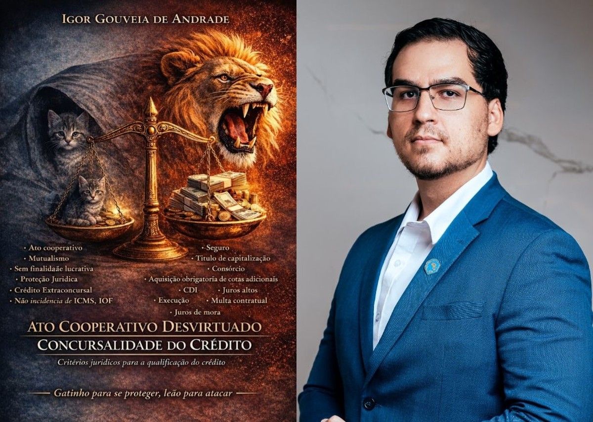 Advogado lança e-book sobre concursalidade do crédito cooperativo na recuperação judicial de produtores rurais
