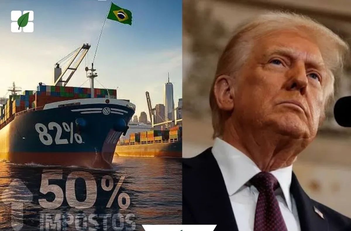 Tarifas dos EUA ameaçam 82% das exportações do agronegócio