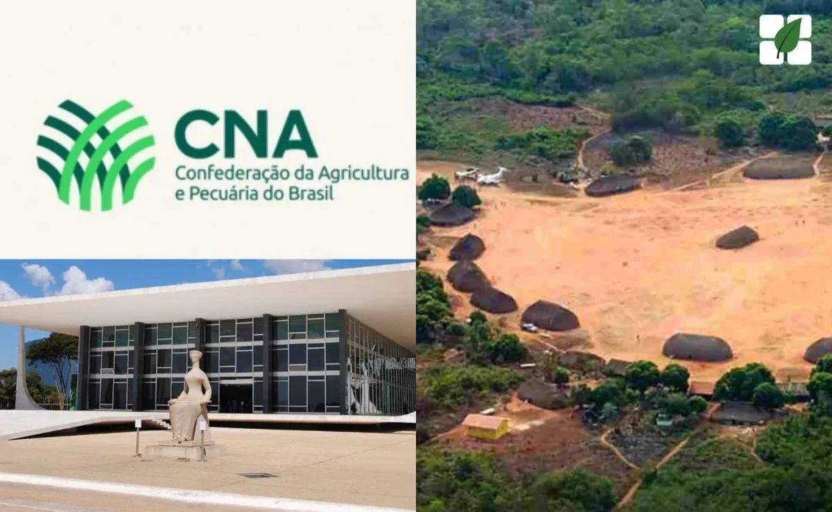 CNA aciona STF para suspender novas demarcações de terras indígenas