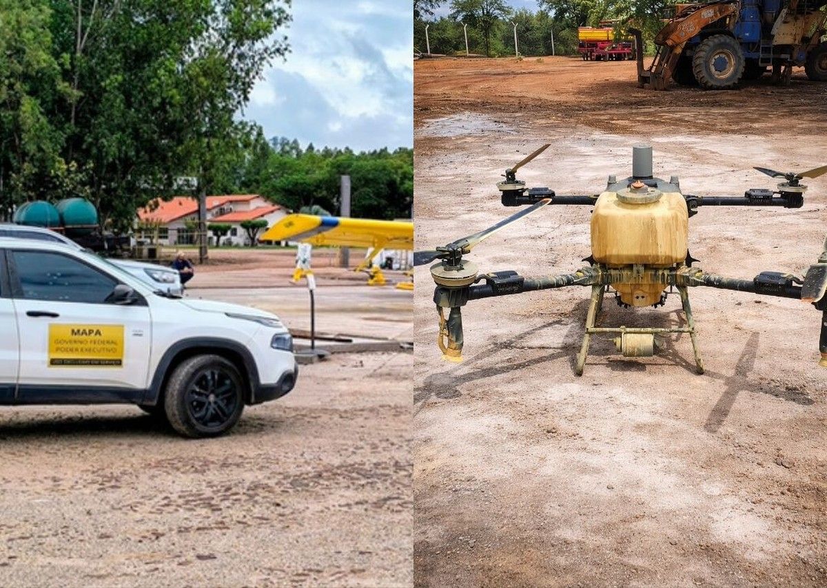 Mapa intensifica fiscalização de drones agrícolas e do uso de defensivos no Maranhão